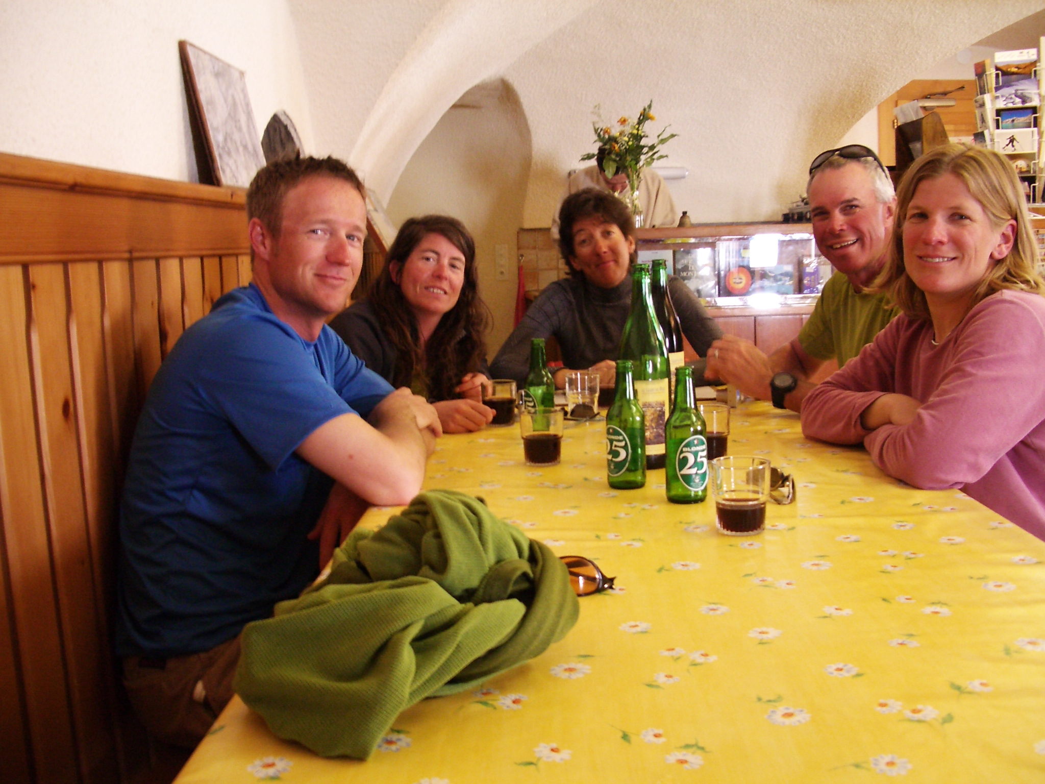 Day 4 7 St Bernard Monastery happy hour 1